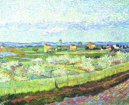 Peach Blossom - Van Gogh Painting On Canvas